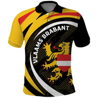 Personalized Belgium Flemish Brabant Polo Shirt
