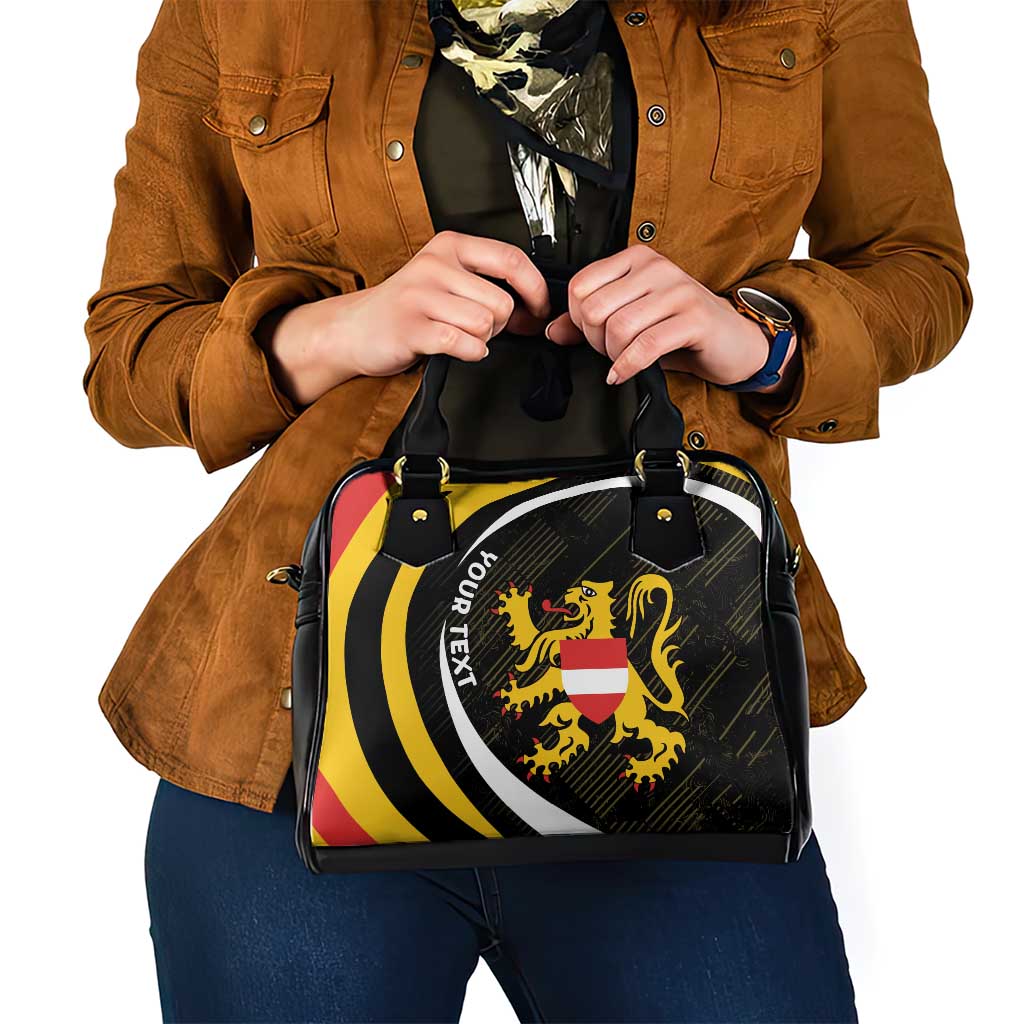 Personalized Belgium Flemish Brabant Shoulder Handbag