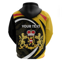 Personalized Belgium Flemish Brabant Zip Hoodie