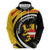 Personalized Belgium Flemish Brabant Zip Hoodie