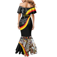 Belgium Leo Belgicus Family Matching Mermaid Dress and Hawaiian Shirt