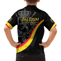 Belgium Leo Belgicus Family Matching Summer Maxi Dress and Hawaiian Shirt