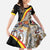 Belgium Leo Belgicus Family Matching Summer Maxi Dress and Hawaiian Shirt