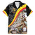 Belgium Leo Belgicus Family Matching Summer Maxi Dress and Hawaiian Shirt