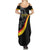 Belgium Leo Belgicus Family Matching Summer Maxi Dress and Hawaiian Shirt