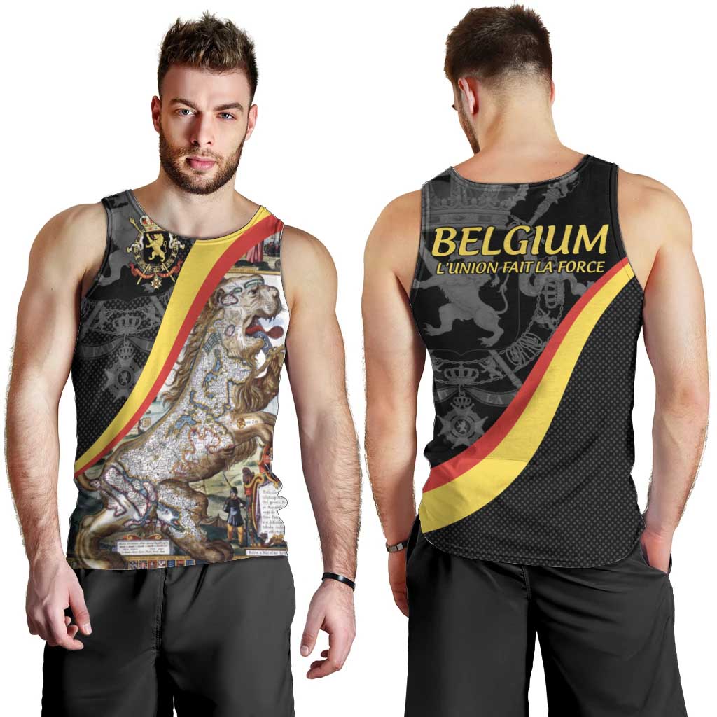 Belgium Leo Belgicus Men Tank Top