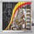 Belgium Leo Belgicus Shower Curtain