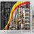 Belgium Leo Belgicus Shower Curtain