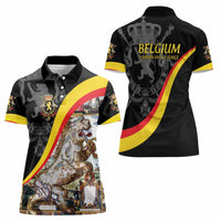 Belgium Leo Belgicus Women Polo Shirt