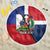 Hispaniola Personalized Beach Blanket Dominican Republic Haiti Flag Together