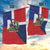 Hispaniola Personalized Garden Flag Dominican Republic Haiti Flag Together