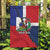 Hispaniola Personalized Garden Flag Dominican Republic Haiti Flag Together