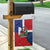 Hispaniola Personalized Garden Flag Dominican Republic Haiti Flag Together