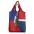 Hispaniola Personalized Grocery Bag Dominican Republic Haiti Flag Together