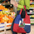 Hispaniola Personalized Grocery Bag Dominican Republic Haiti Flag Together