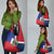 Hispaniola Personalized Grocery Bag Dominican Republic Haiti Flag Together