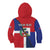 Hispaniola Personalized Kid Hoodie Dominican Republic Haiti Flag Together