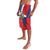 Hispaniola Personalized Lavalava Dominican Republic Haiti Flag Together