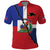Hispaniola Personalized Polo Shirt Dominican Republic Haiti Flag Together