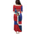 Hispaniola Personalized Puletasi Dominican Republic Haiti Flag Together