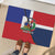 Hispaniola Personalized Rubber Doormat Dominican Republic Haiti Flag Together