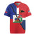 Hispaniola Personalized Rugby Jersey Dominican Republic Haiti Flag Together