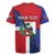 Hispaniola Personalized Rugby Jersey Dominican Republic Haiti Flag Together
