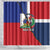 Hispaniola Personalized Shower Curtain Dominican Republic Haiti Flag Together