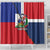 Hispaniola Personalized Shower Curtain Dominican Republic Haiti Flag Together
