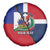 Hispaniola Personalized Spare Tire Cover Dominican Republic Haiti Flag Together