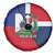 Hispaniola Personalized Spare Tire Cover Dominican Republic Haiti Flag Together