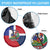 Hispaniola Personalized Spare Tire Cover Dominican Republic Haiti Flag Together
