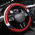 Hispaniola Steering Wheel Cover Dominican Republic Haiti Flag Together