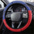 Hispaniola Steering Wheel Cover Dominican Republic Haiti Flag Together