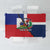 Hispaniola Personalized Tablecloth Dominican Republic Haiti Flag Together