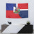 Hispaniola Personalized Tapestry Dominican Republic Haiti Flag Together