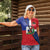 Hispaniola Personalized Women Polo Shirt Dominican Republic Haiti Flag Together