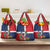 Hispaniola Map Grocery Bag Dominican Republic Haiti Flag Together