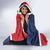 Hispaniola Map Hooded Blanket Dominican Republic Haiti Flag Together