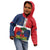 Hispaniola Map Kid Hoodie Dominican Republic Haiti Flag Together