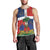 Hispaniola Map Men Tank Top Dominican Republic Haiti Flag Together