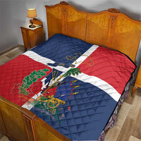 Hispaniola Map Quilt Dominican Republic Haiti Flag Together