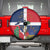 Hispaniola Map Spare Tire Cover Dominican Republic Haiti Flag Together