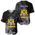 First Empire of Haiti Personalized Baseball Jersey Black Hibiscus Liberte ou la Mort!