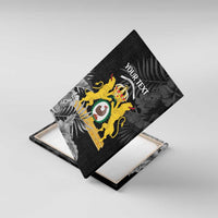 First Empire of Haiti Personalized Canvas Wall Art Black Hibiscus Liberte ou la Mort!