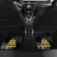 First Empire of Haiti Personalized Car Mats Black Hibiscus Liberte ou la Mort!