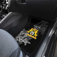 First Empire of Haiti Personalized Car Mats Black Hibiscus Liberte ou la Mort!
