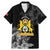 First Empire of Haiti Personalized Family Matching Mermaid Dress and Hawaiian Shirt Black Hibiscus Liberte ou la Mort!