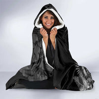 First Empire of Haiti Personalized Hooded Blanket Black Hibiscus Liberte ou la Mort!