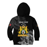 First Empire of Haiti Personalized Kid Hoodie Black Hibiscus Liberte ou la Mort!